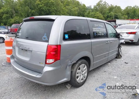 2017 Dodge Grand Caravan Se из США, поврежденный, VIN 2C4RDGBG7HR707953